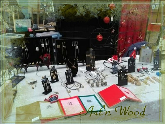 Art`n Wood au Marché de Noël 2019 de Mont-près-Chambord, marché artisanaux, producteurs locaux, achetez local