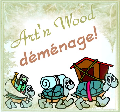 Art`n Wood, créatrice de bijoux artisanaux, sculptures et cadeaux d`art personnalisés en matières précieuses naturelles déménage à Bourges en Berry