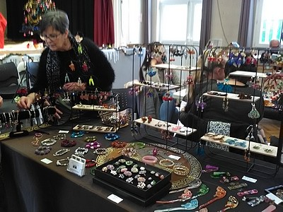 marché de Noël 2019 St Claude bijoux