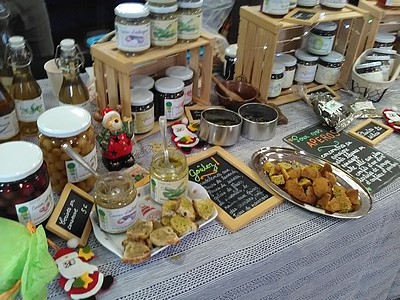 marché de Noël 2019 St Claude confitures