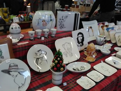 marché de Noël 2019 St Claude porcelaine