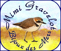 Mimi Gravelot, bijoux des Flots. Créations en coquillages made in France, les trésors de la mer pour souligner votre beauté au quotidien!